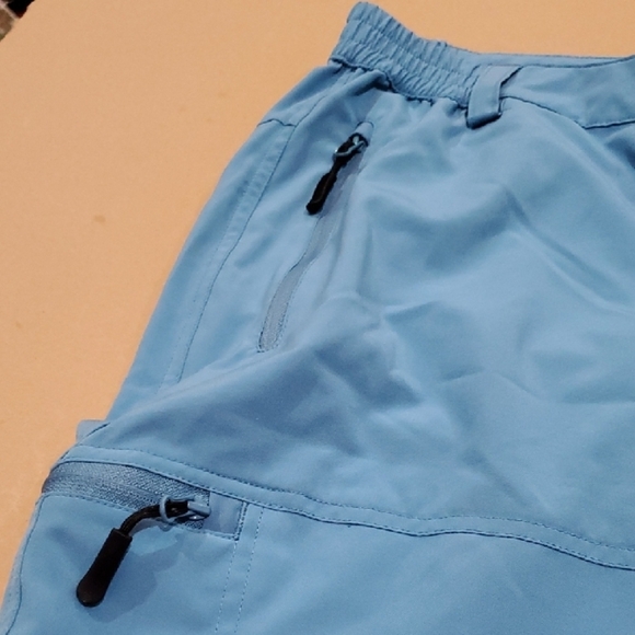 Baleaf Sky Blue Activewear Shorts - Picture 5 of 8
